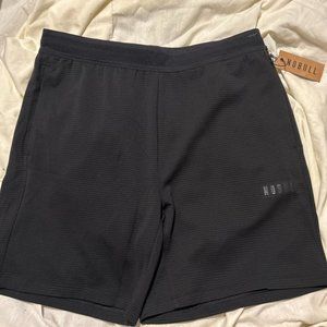 NEW WITH TAGS NOBULL MEN'S TEXTURED KNIT SHORT 7"